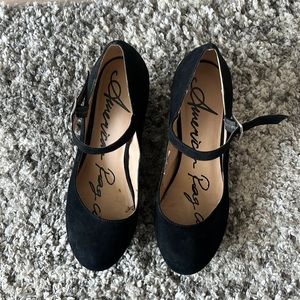 American Rag Velvet Heels